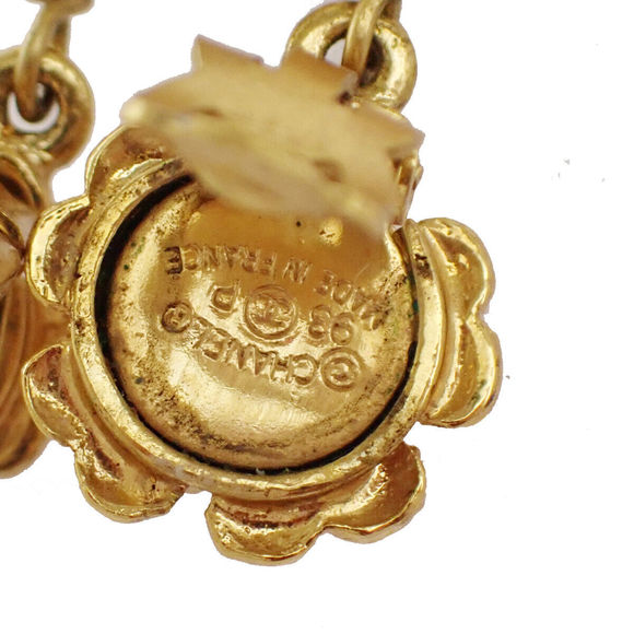 Chanel Camellia Swing Earrings 93P #78473C39B - Picture 7 of 9